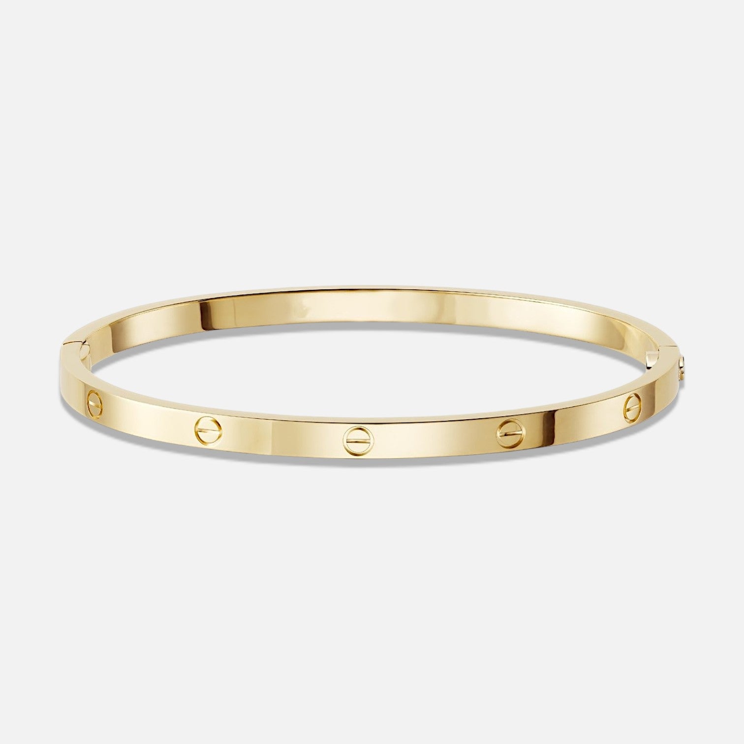 Classic Love Bracelet – Slim Screw Design