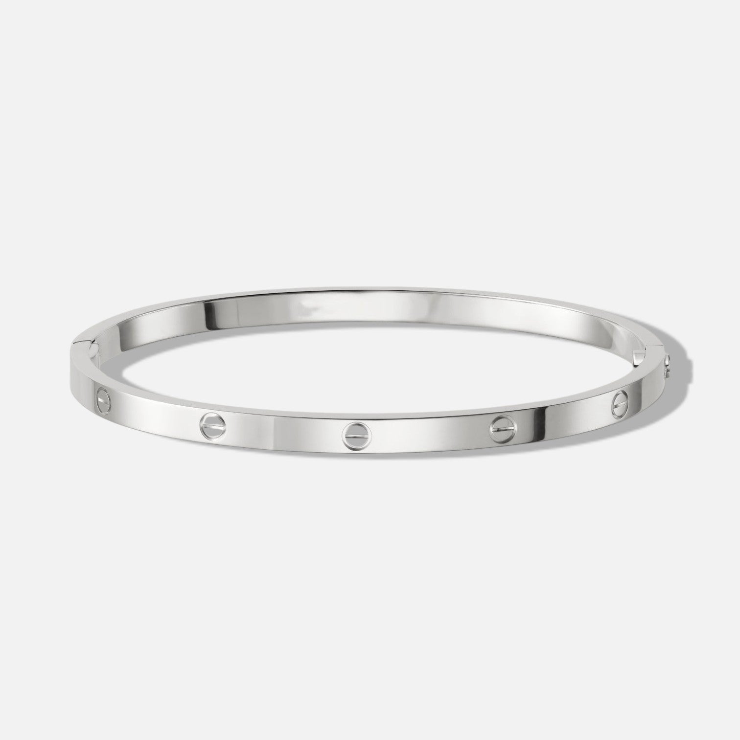 Classic Love Bracelet – Slim Screw Design