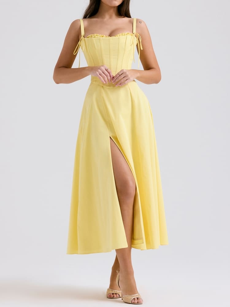 Cherylle Cotton Midi Sundress