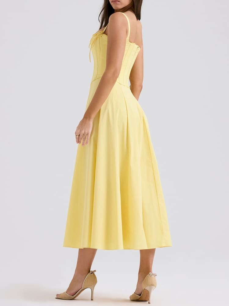 Cherylle Cotton Midi Sundress