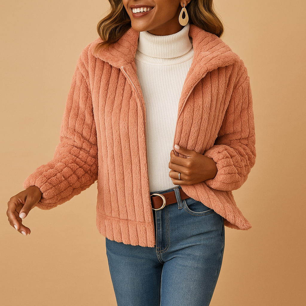 Aurora Long Fleece Jacket | Lorienna