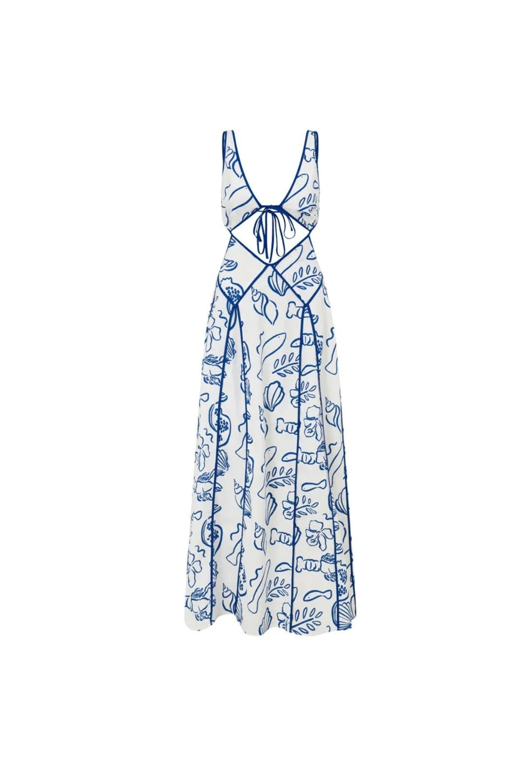 Kathyrine Shoreline Chic Maxi Dress
