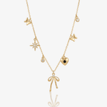 Paperclip Charm Detail Necklace