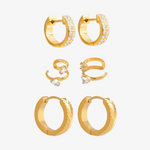 Essential Gold Earrings Set