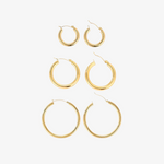 Classic Round Hoop Earrings