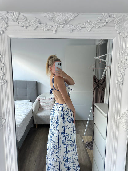 Kathyrine Shoreline Chic Maxi Dress