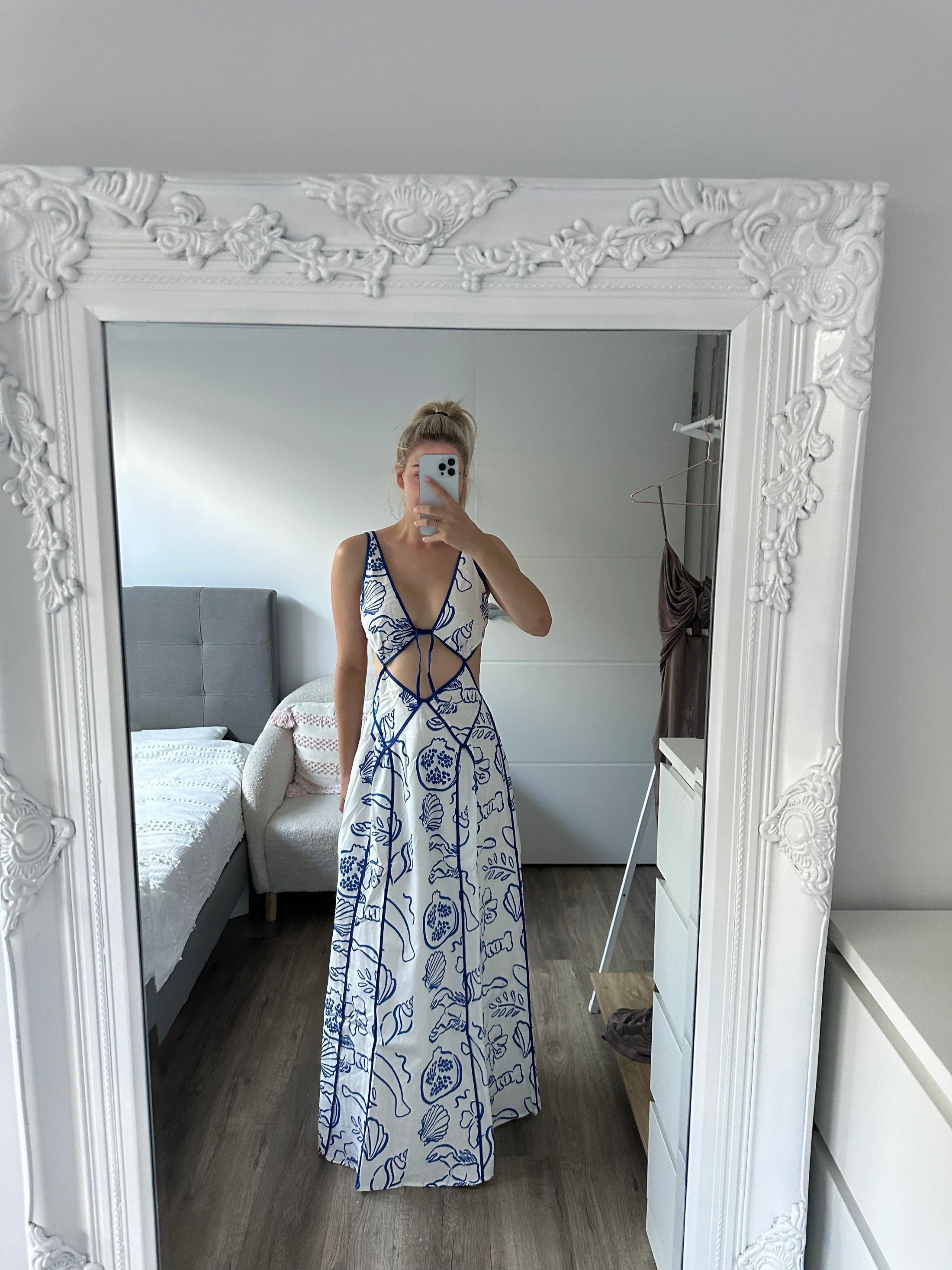 Kathyrine Shoreline Chic Maxi Dress