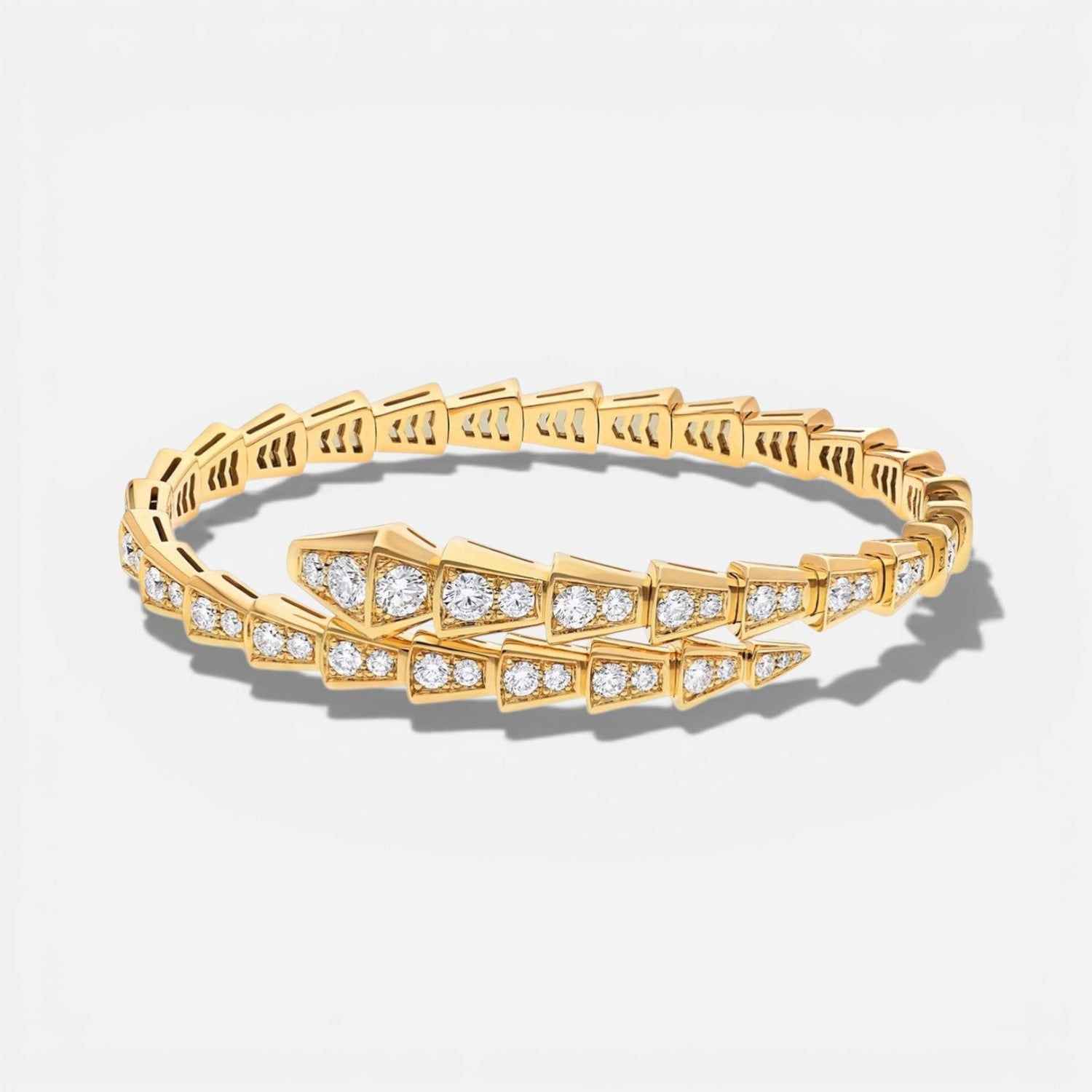 Serpent Pavé Bracelet