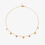Gold Heart Charm Necklace