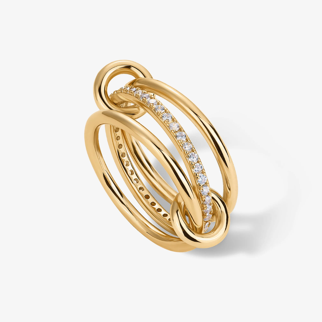 Interlocked Stackable Ring