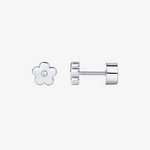 Tiny Bloom Flat Back Stud Earrings
