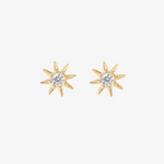 Mini Star Flat Back Stud Earrings