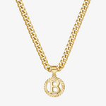 Signature Initial Letter Necklace