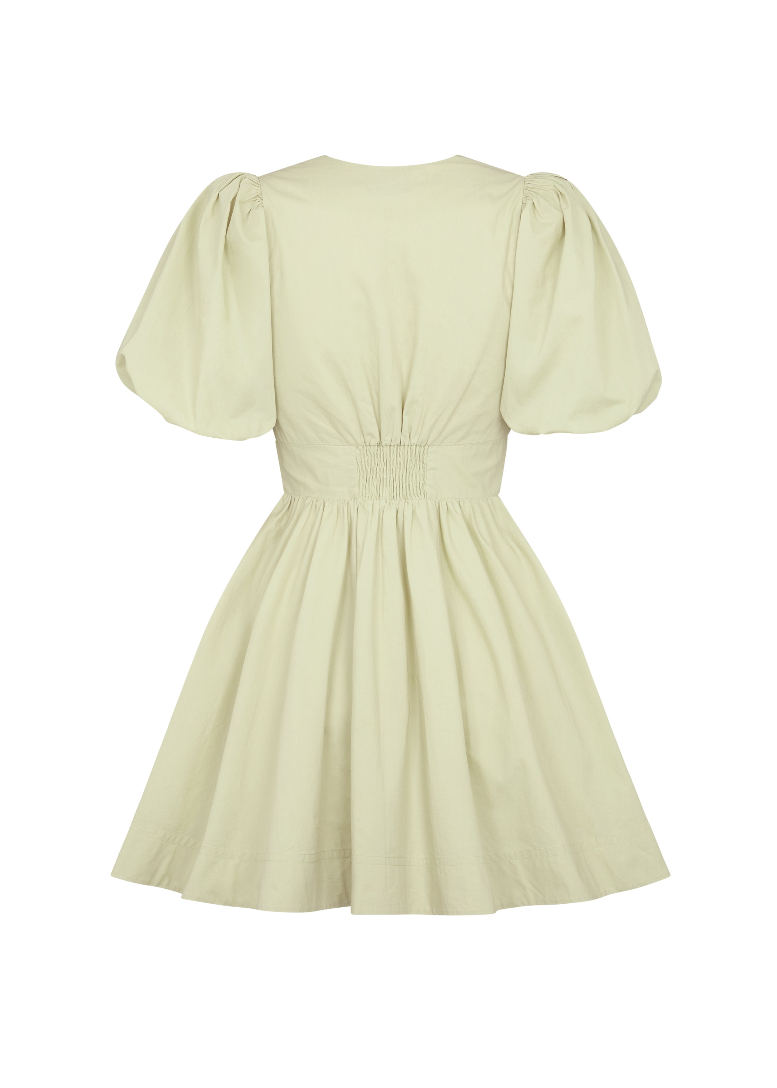 Lucy Lace-Up Bow Mini Dress