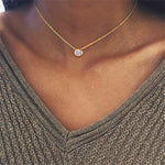 Aura Birthstone Necklace