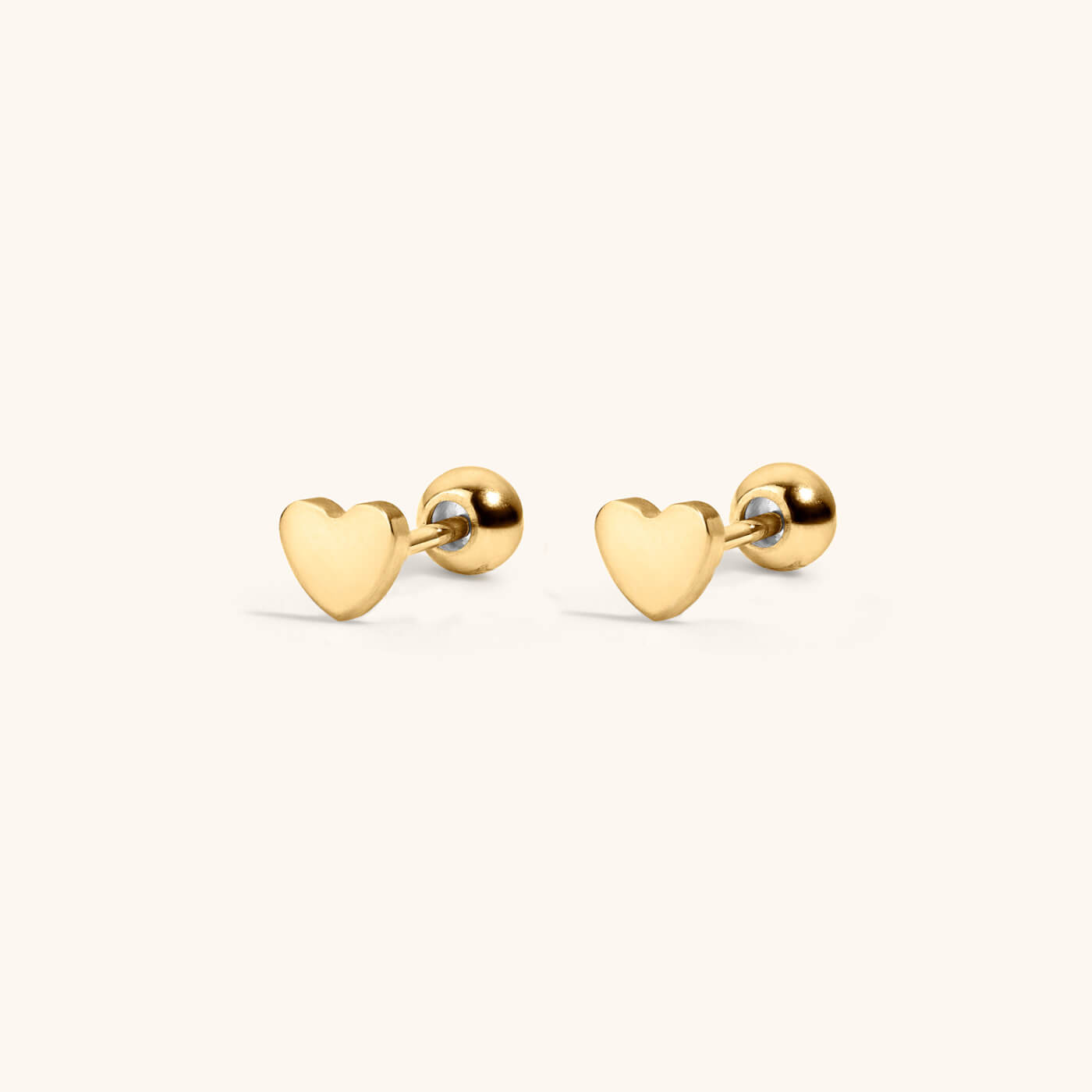Heart Studs