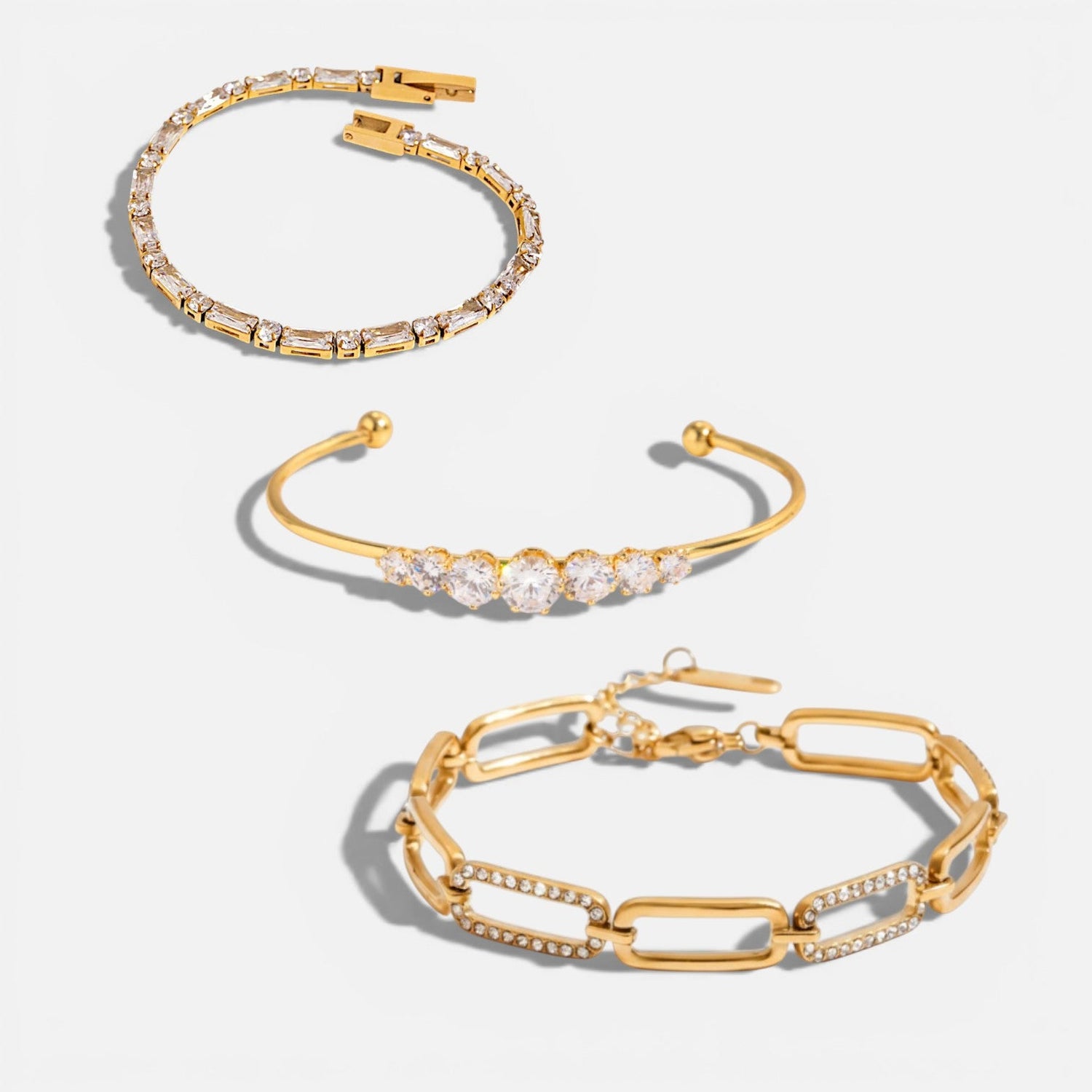Essential Gold Bracelet Stack