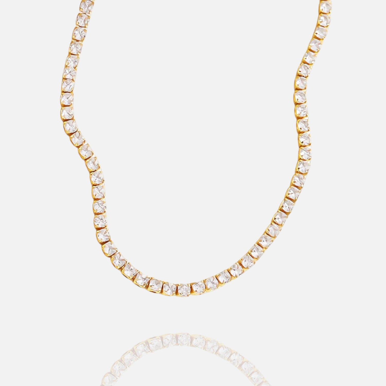 Classic Tennis Sparkle Necklace