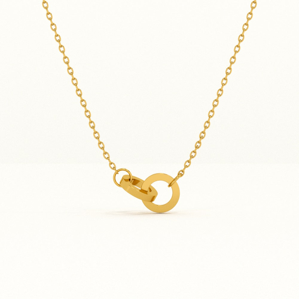 Linked Circles Harmony Necklace