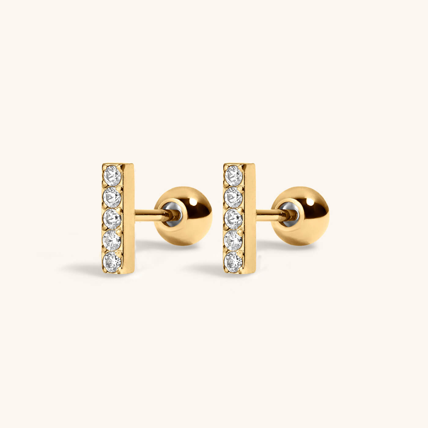 Pave Bar Studs