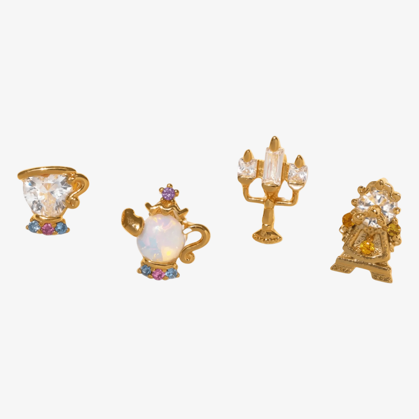 Princess Be Our Guest Stud Earrings Set