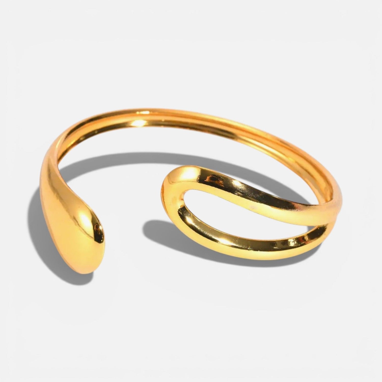 Valenne Teardrop Sculptural Cuff Bracelet