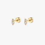 Tiny Crystal Flat Back Studs