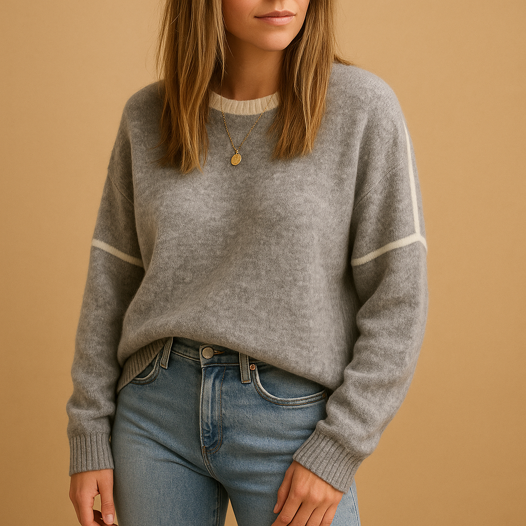 Hazel Classic Knit Sweater | Lorienna