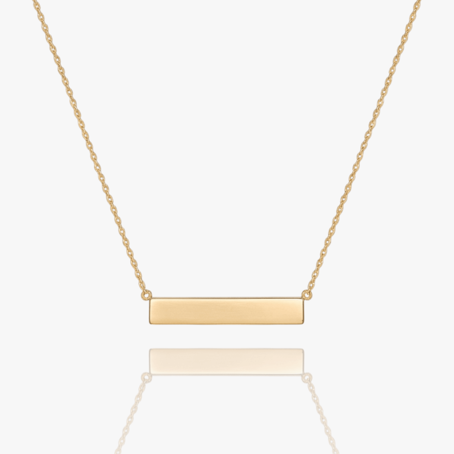 Slim Horizontal Bar Pendant