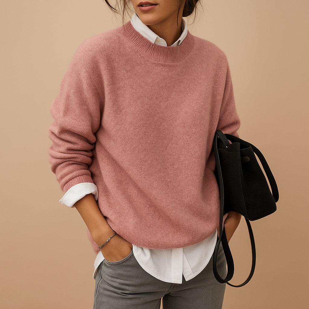 Clara Elegant Wool Sweater for Women | Lorienna