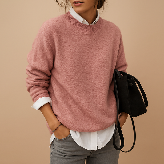 Clara Elegant Wool Sweater for Women | Lorienna