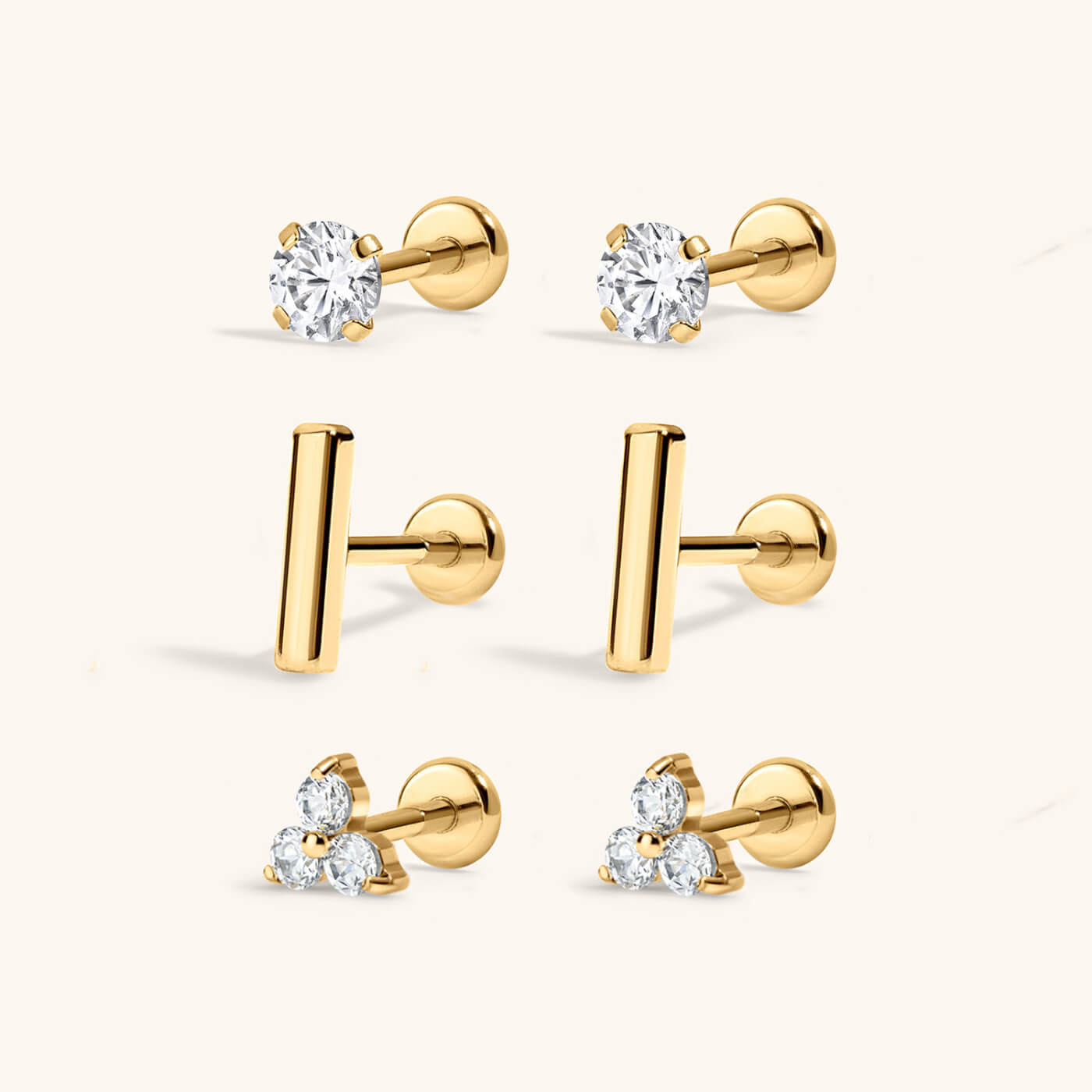 Everyday Nap Earrings Trio