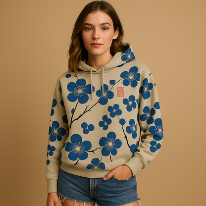 Daisy Floral Hoodie Sweater | Lorienna
