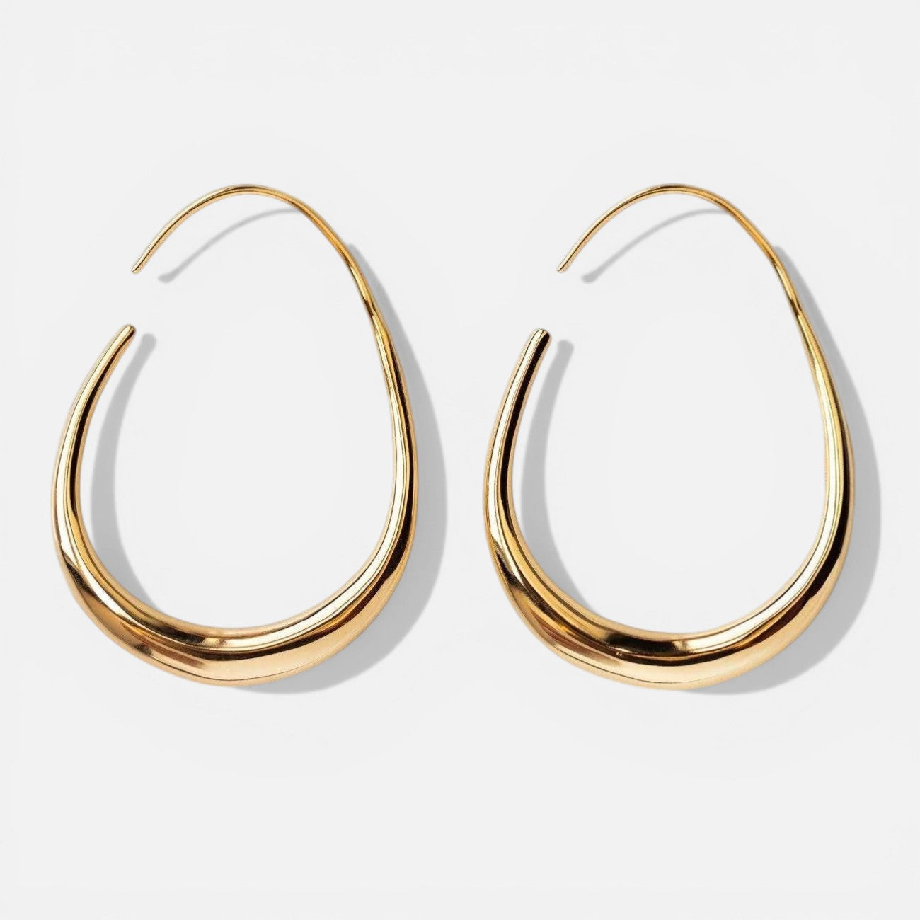 Valora Chunky Dome Hoop Earrings