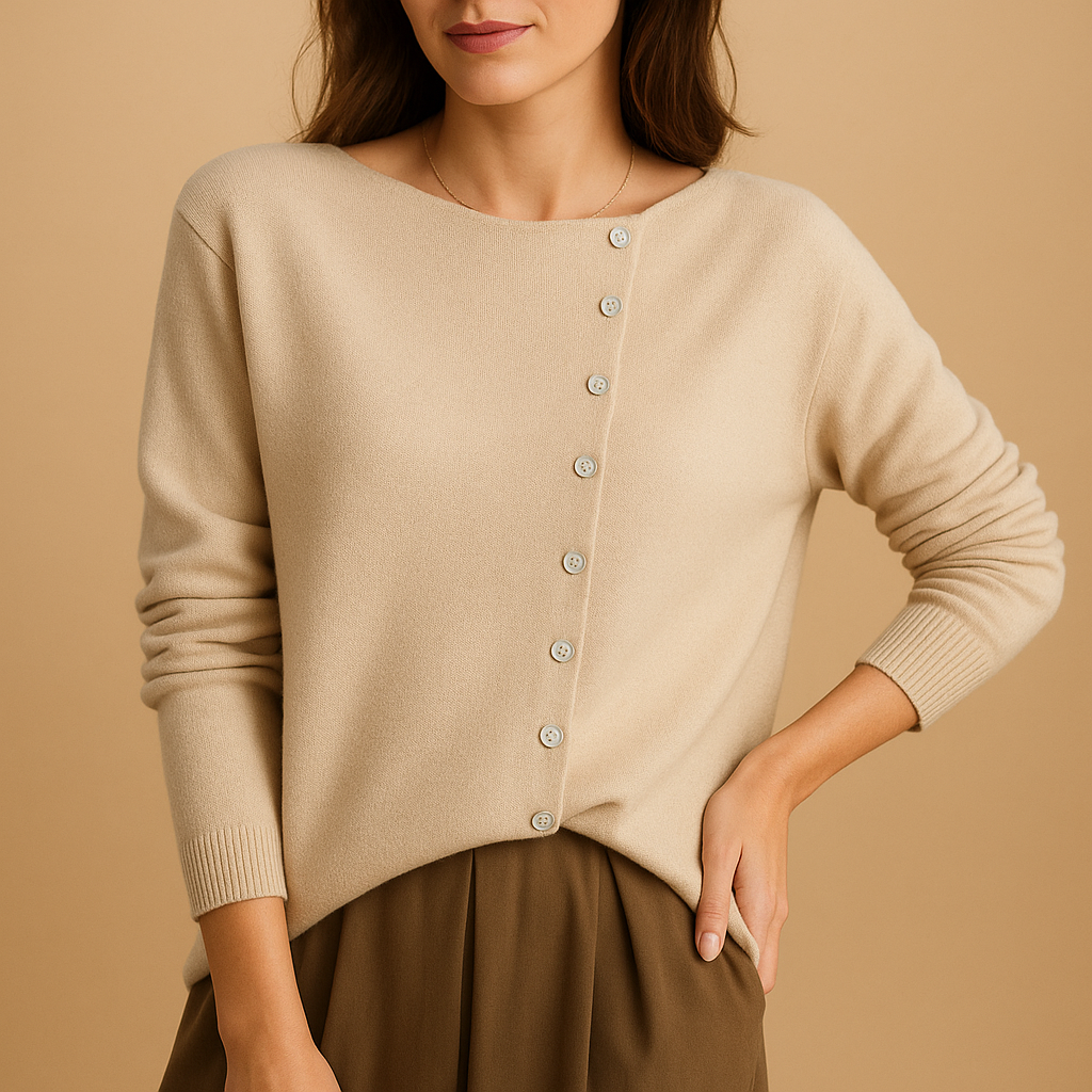 Hannah Lightweight Round Neck Sweater | Lorienna