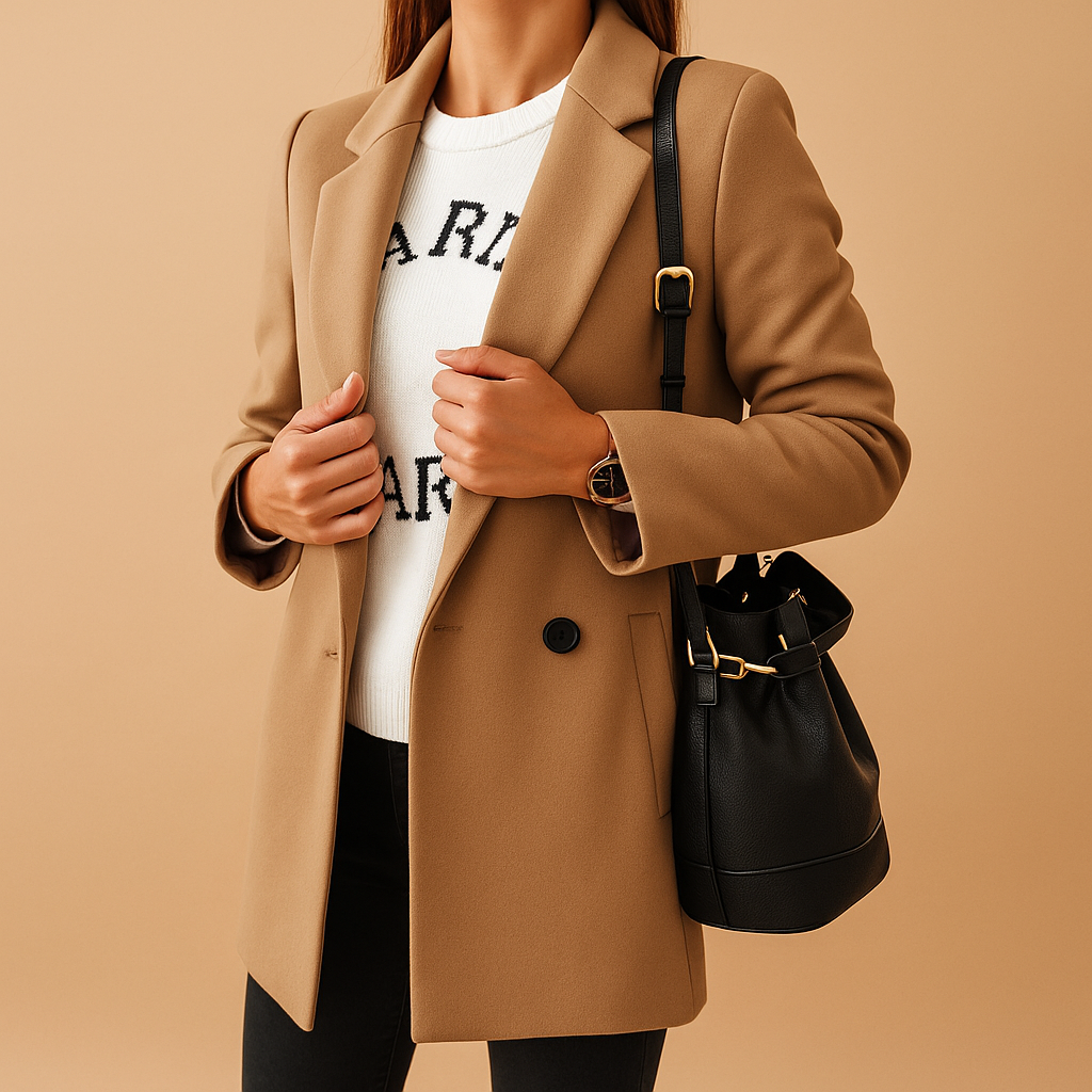 Juliette Long Elegant Jacket | Lorienna