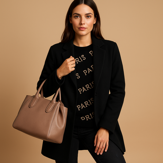 Hannah Long Elegant Jacket with Classic Fit | Lorienna