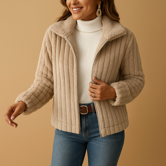 Aurora Long Fleece Jacket | Lorienna