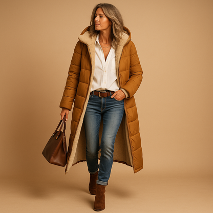 Celeste Long Winter Coat | Lorienna