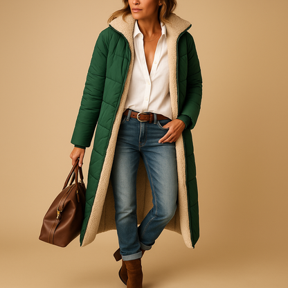 Celeste Long Winter Coat | Lorienna