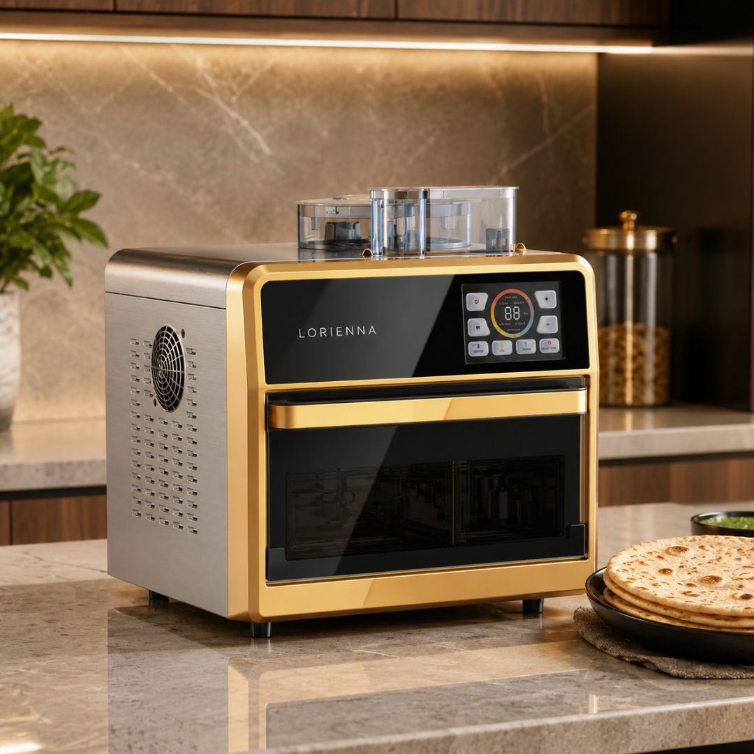 LORIENNA Automatic Roti Maker in Action