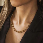 Arc Link Chain Necklace